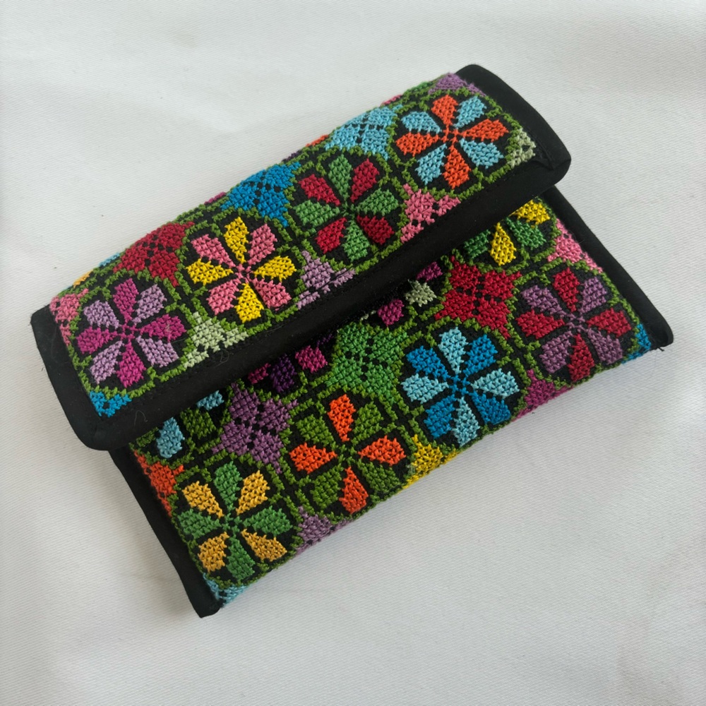 Floral wallet
